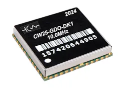 The Connor-Winfield CW25-GDO-DK series is a combined GPS receiver and GPS disciplined oscillator module for time and frequency synchronization. The Connor-Winfield CW25-GDO-DK series is a combined GPS receiver and GPS disciplined oscillator module for time and frequency synchronization.