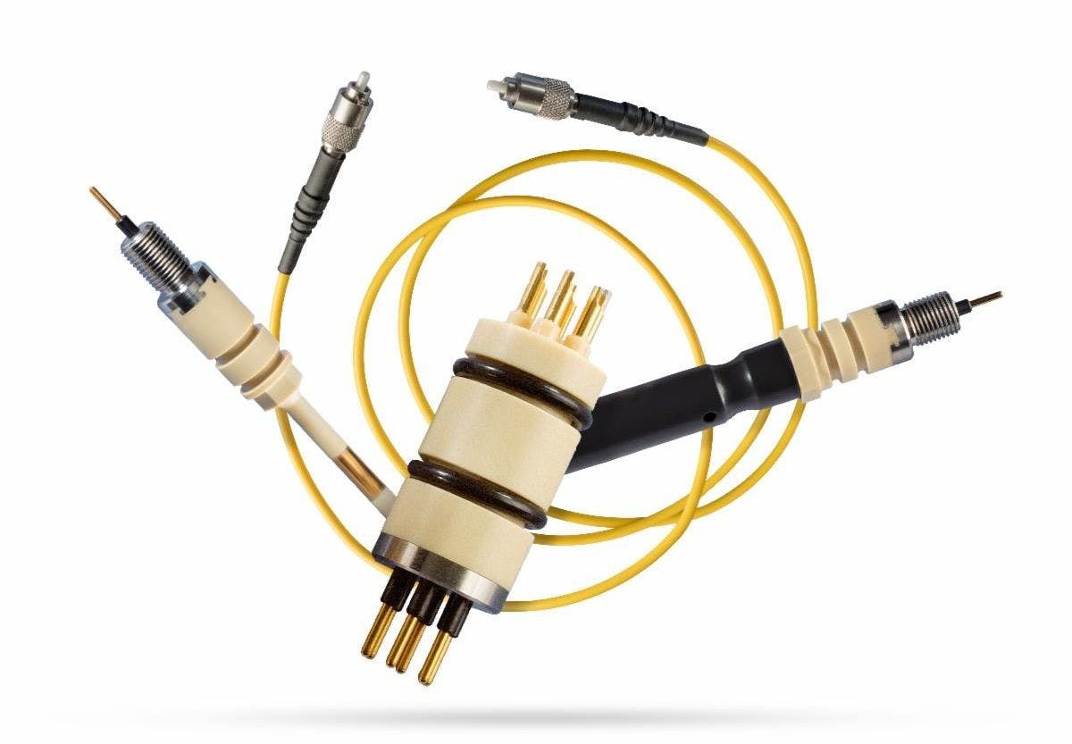 Seal-Connect signal and power connectors from Green Tweed are for high-pressure, high-temperature applications like down-hole drilling.