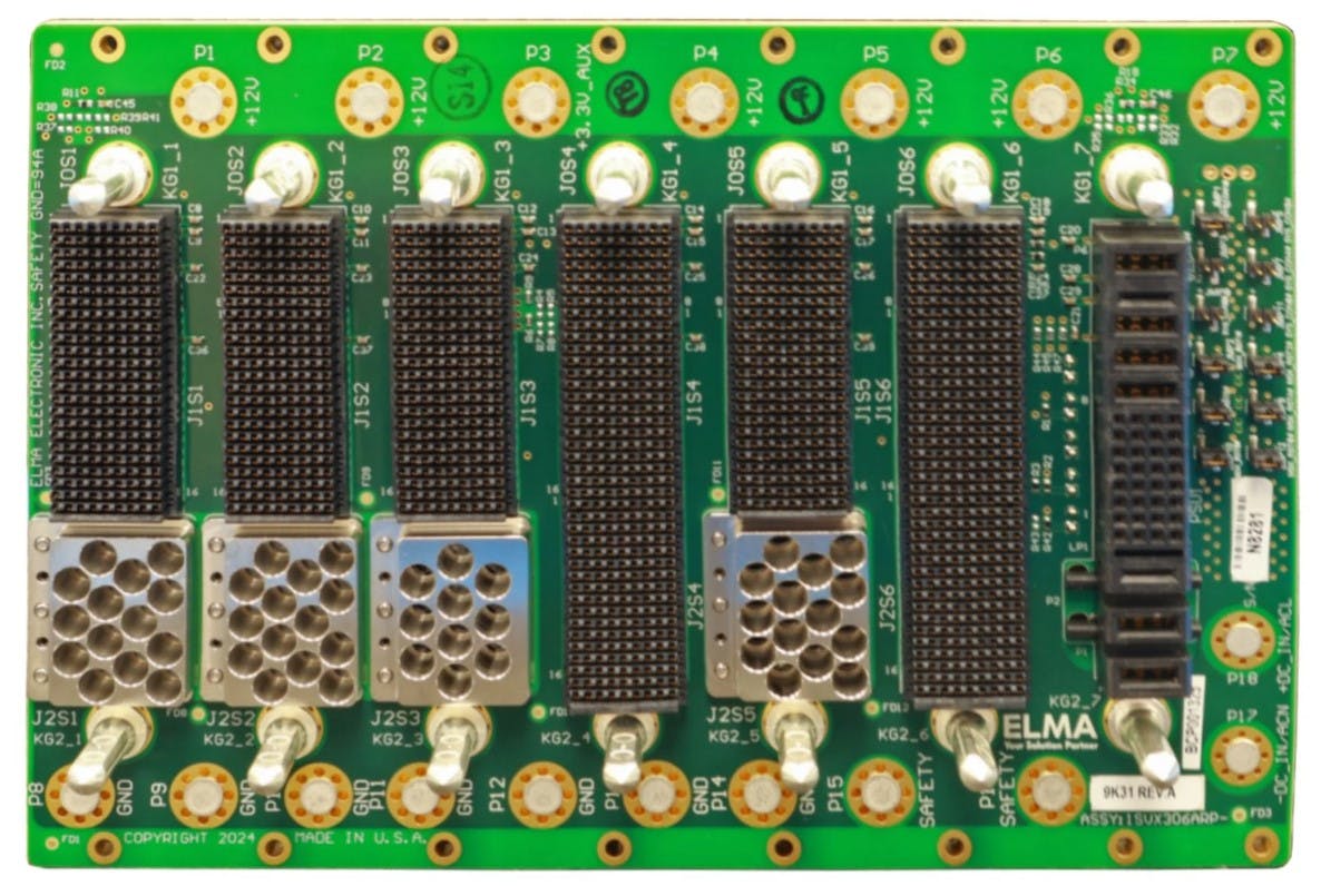 7-slot 3U OpenVPX backplane