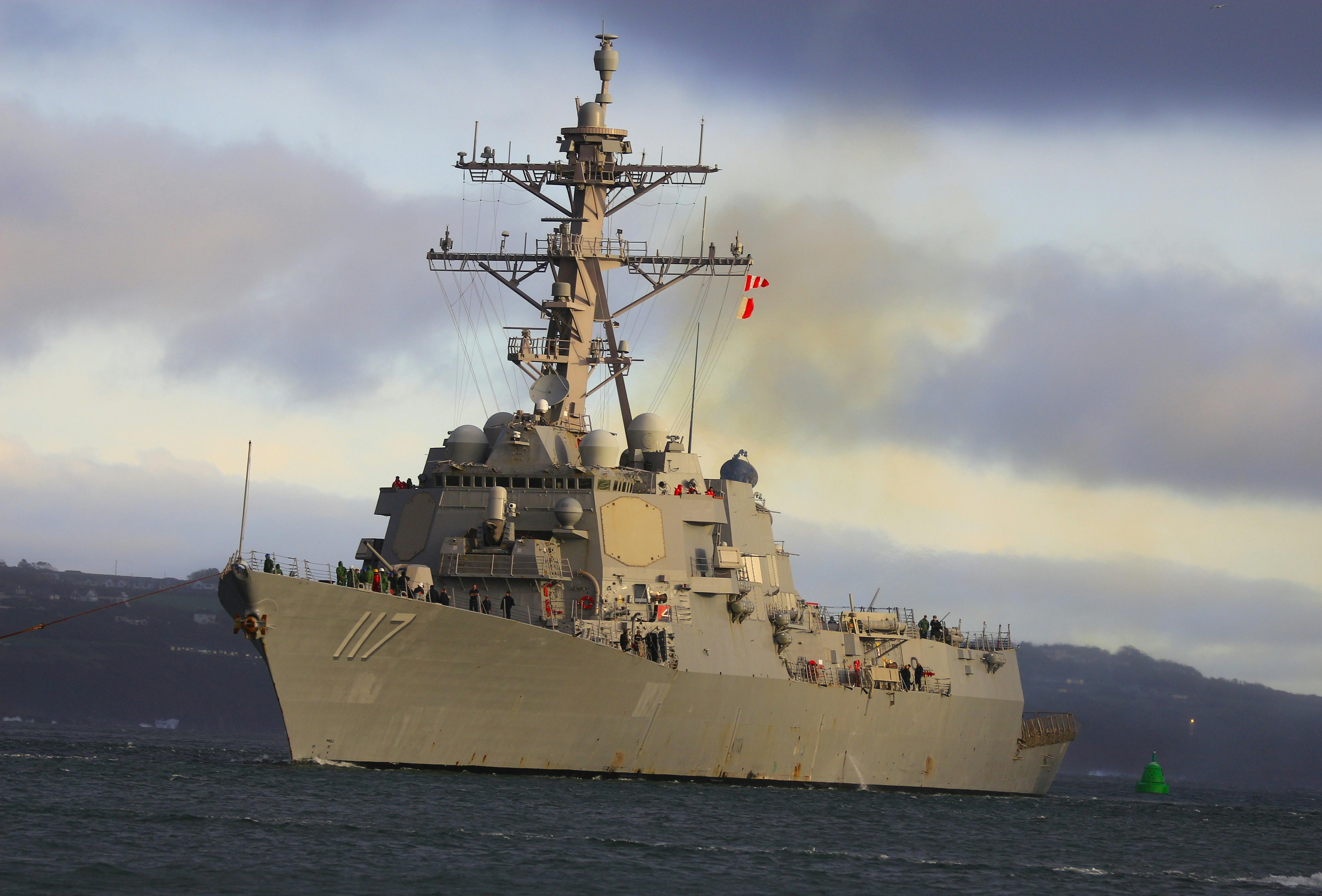 The future Nuclear-Armed, Sea-Launched Cruise Missile-Nuclear (SLCM-N) will launch from surface ships like the destroyer USS Paul Ignatius (DDG 117), shown here.