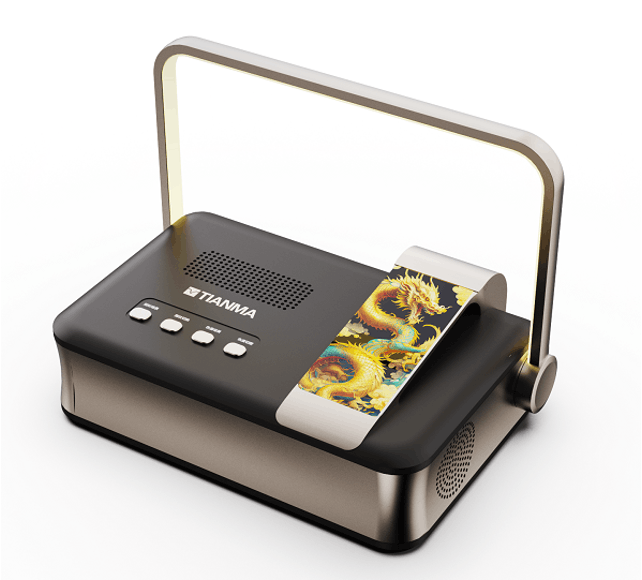 Tianma active-matrix organic light emitting diode (AMOLED) displays offer fingerprint recognition, ambient light, color and temperature sensing, and OLED emitter monitoring.