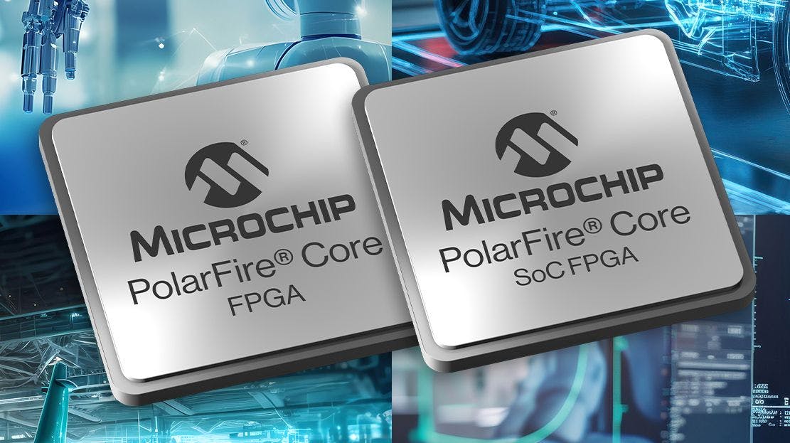 The PolarFire Core field-programmable gate arrays (FPGAs) and systems-on-chip (SoC) are for defense, aerospace, industrial automation, and medical applications.