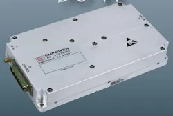 The Empower 1212 RF and microwave power amplifier module is for counter-uncrewed EW applications The Empower 1212 RF and microwave power amplifier module is for counter-uncrewed EW applications