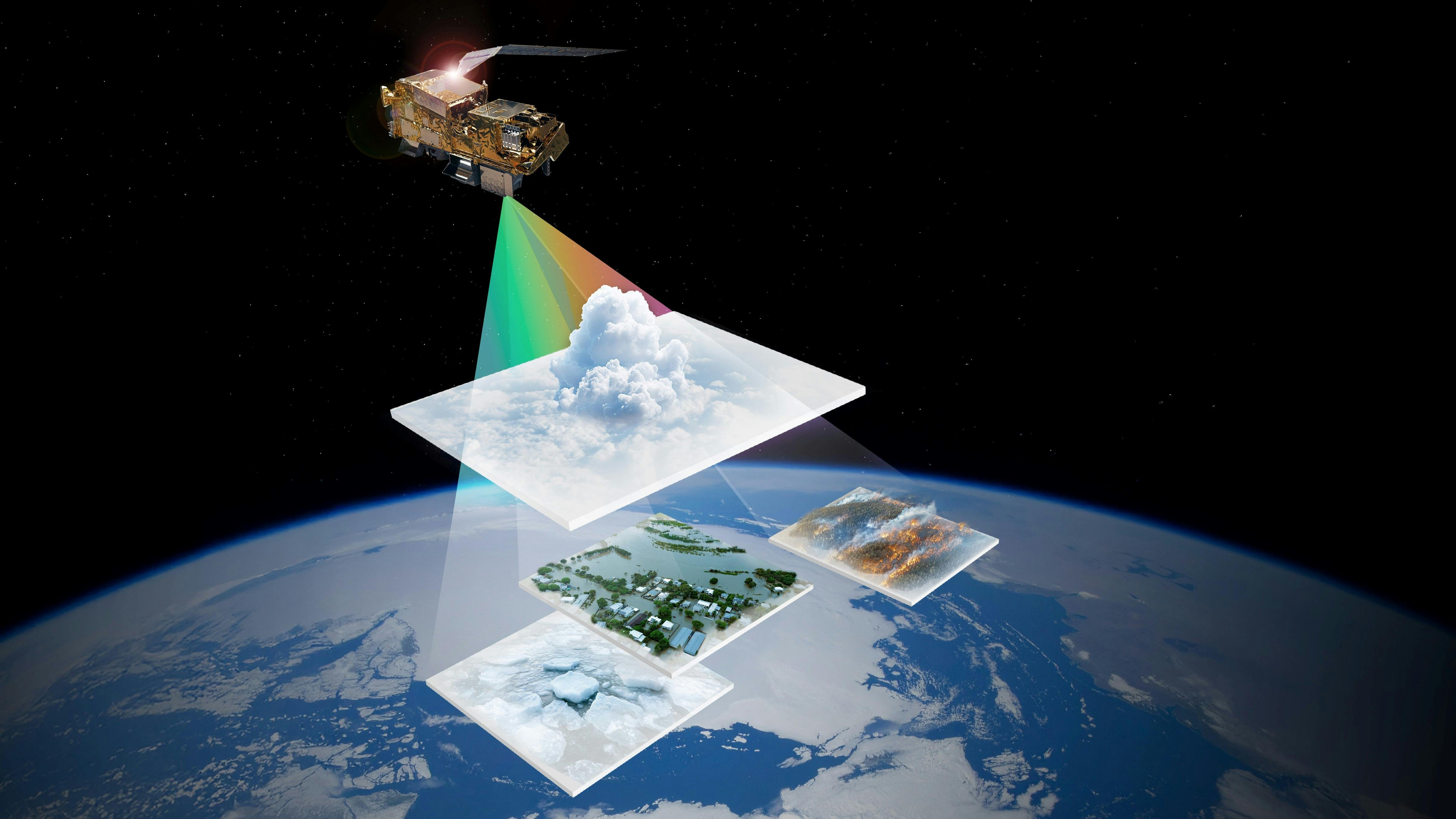 Satellite data is one of the most critical components of weather forecasting. It provides accurate and comprehensive observations from regions of Earth that are poorly covered &ndash; or not covered at all &ndash; by other measuring instruments. Together with other observations, this data helps to determine the current state of the atmosphere as accurately as possible. Credit: DLR (CC BY-NC-ND 3.0).