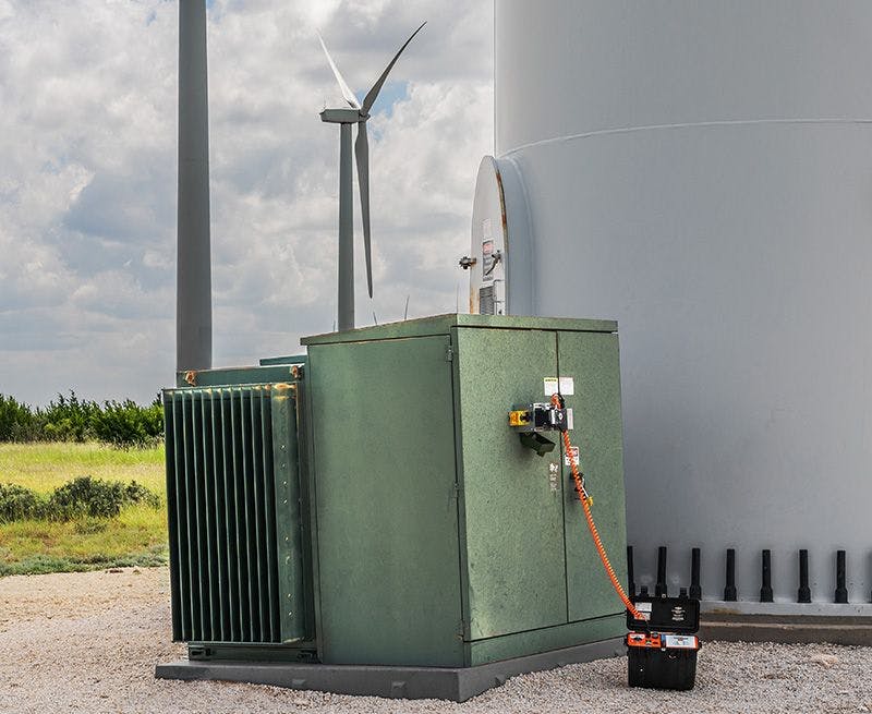 The CBS ArcSafe RSK-PMT remote switch kit (RSK) is for pad-mounted transformers (PMT) that provides arc flash safety for open- and closed-door transformer switching operations.