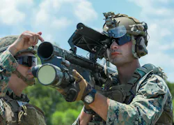 Raytheon is building launchers to enable helicopters and UAVs to launch the shoulder-fired Stinger missile, shown here. Raytheon is building launchers to enable helicopters and UAVs to launch the shoulder-fired Stinger missile, shown here.