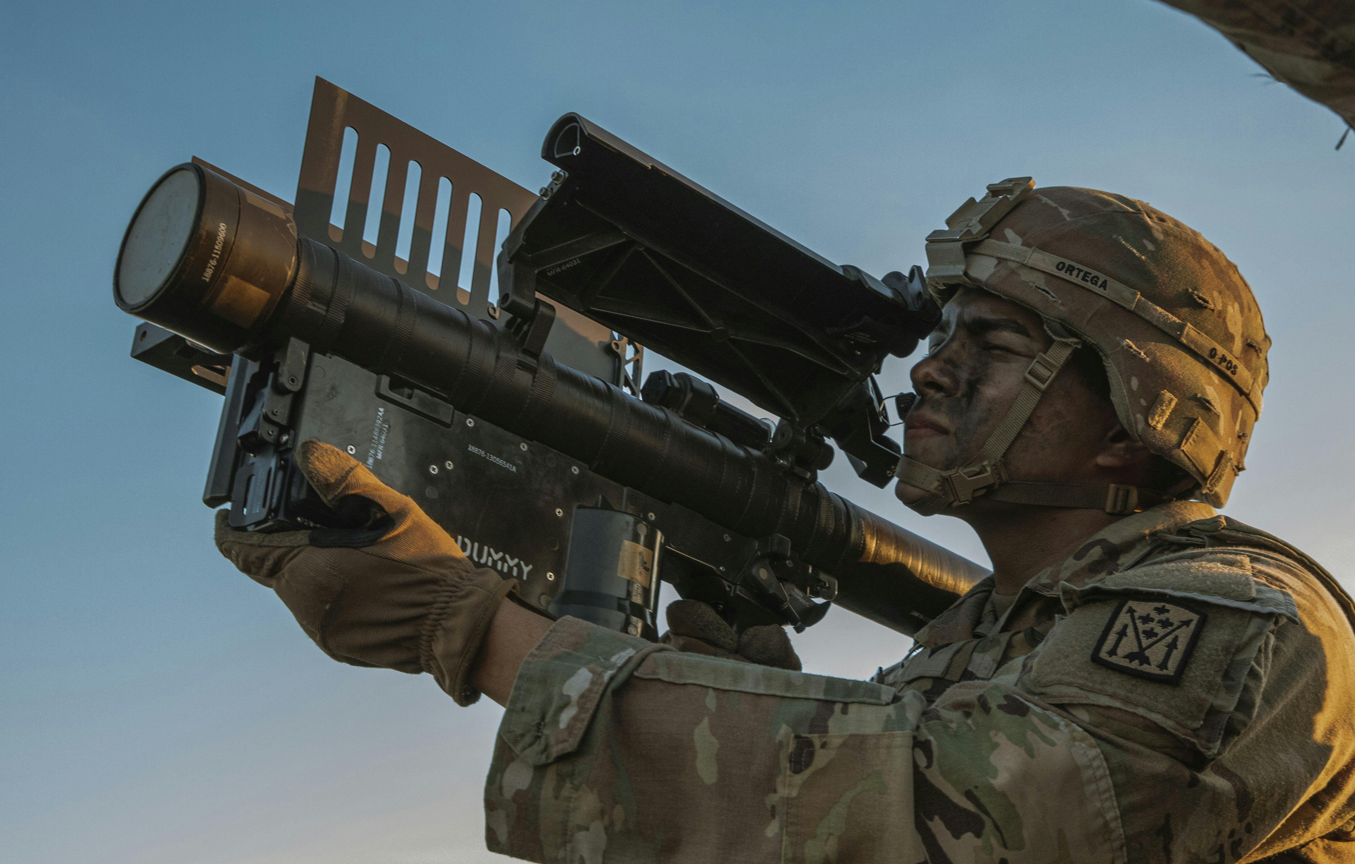 Kopin Corp. is providing a visual display subsystem to a version of the future Next-Generation Short-Range Interceptor (NGSRI), which will replace the Stinger missile, shown here.