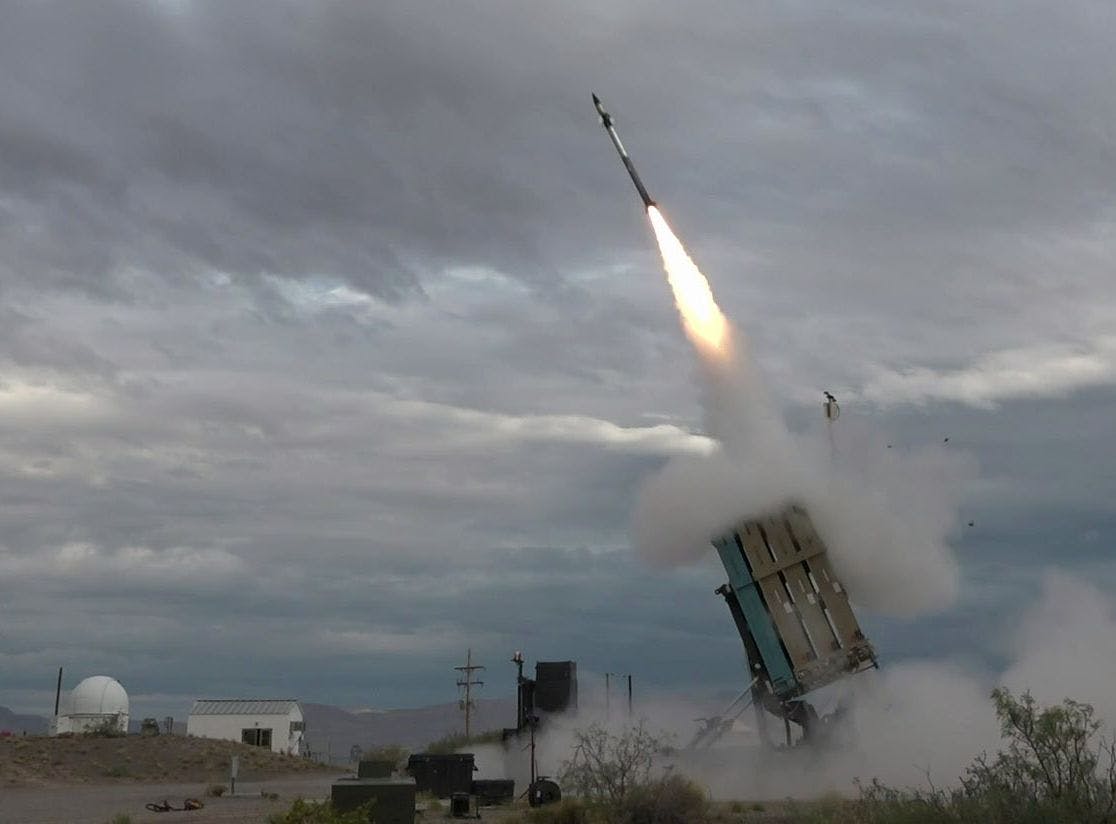 A BQM-177 is launched from the U.S. Marine Corps Medium Range Intercept Capability system during a live-fire test at White Sands Missile Range, N.M., in September 2022.