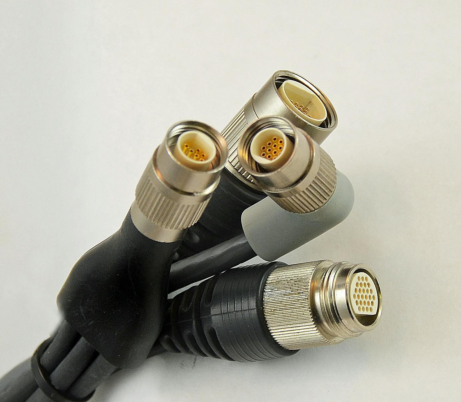 Omnetics micro-circular connectors are available from parts distributor Powell Electronics.