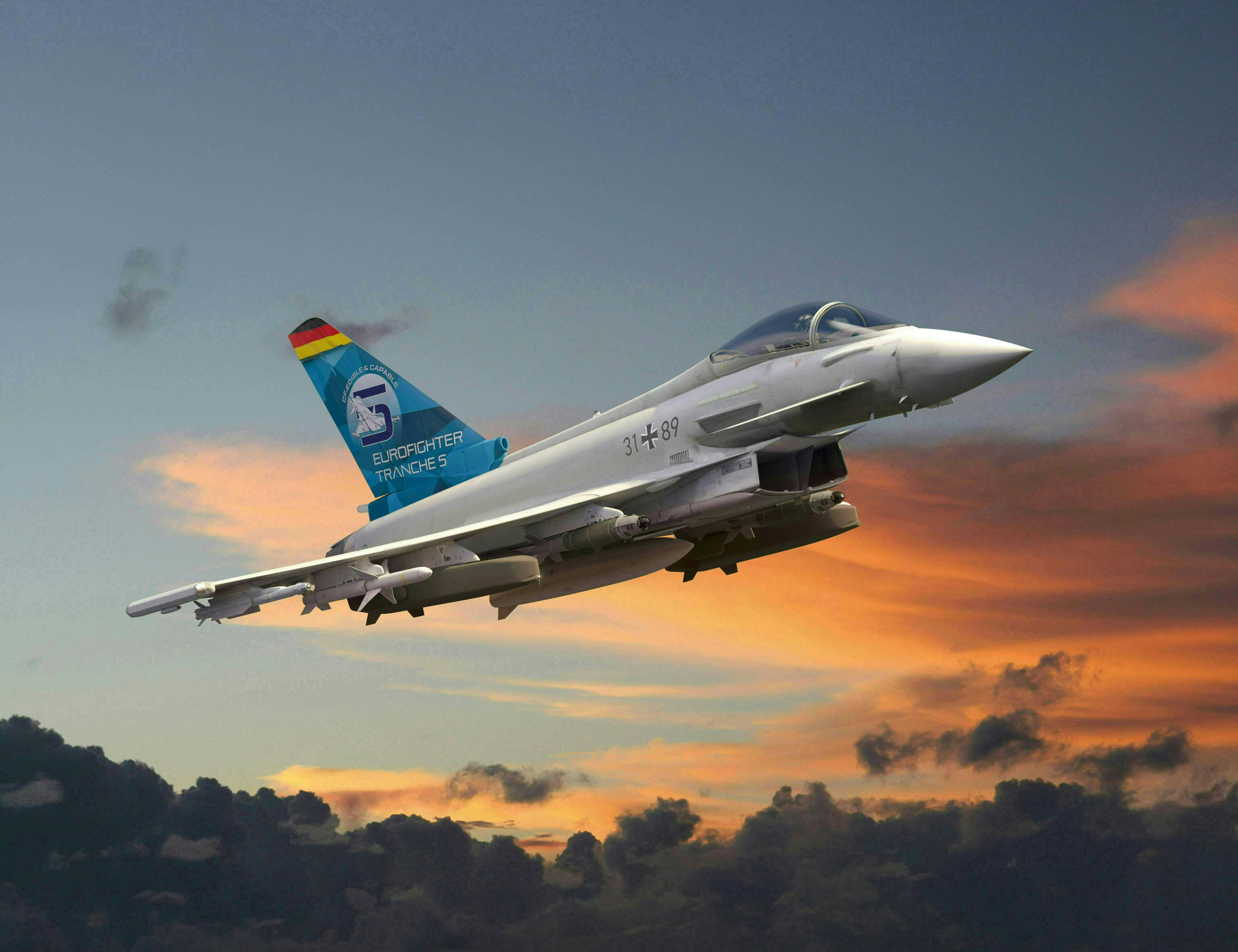 Eurofighter Tranche 5 artist view (3D Render)
