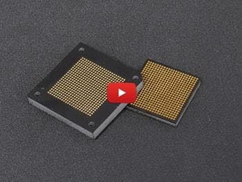 Chip Size 0.8mm Pitch BGA Socket Adapter