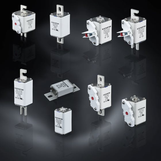 The SCHURTER EKO series high-voltage fuses are for demanding high-voltage environments like charging infrastructure, energy storage, manual service disconnectors, power conversion devices, inverters, drives), and heavy industrial equipment.