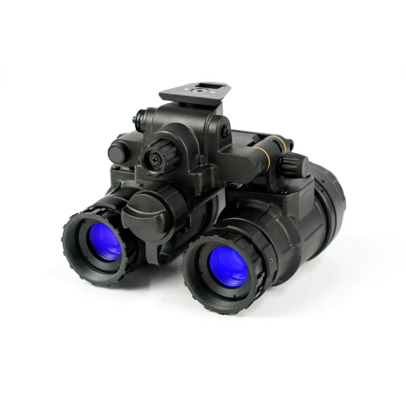 This photo of the Argus Night Vision Systems BNVD-1431MK2 binocular night vision device is an example of advanced binocular night vision systems.