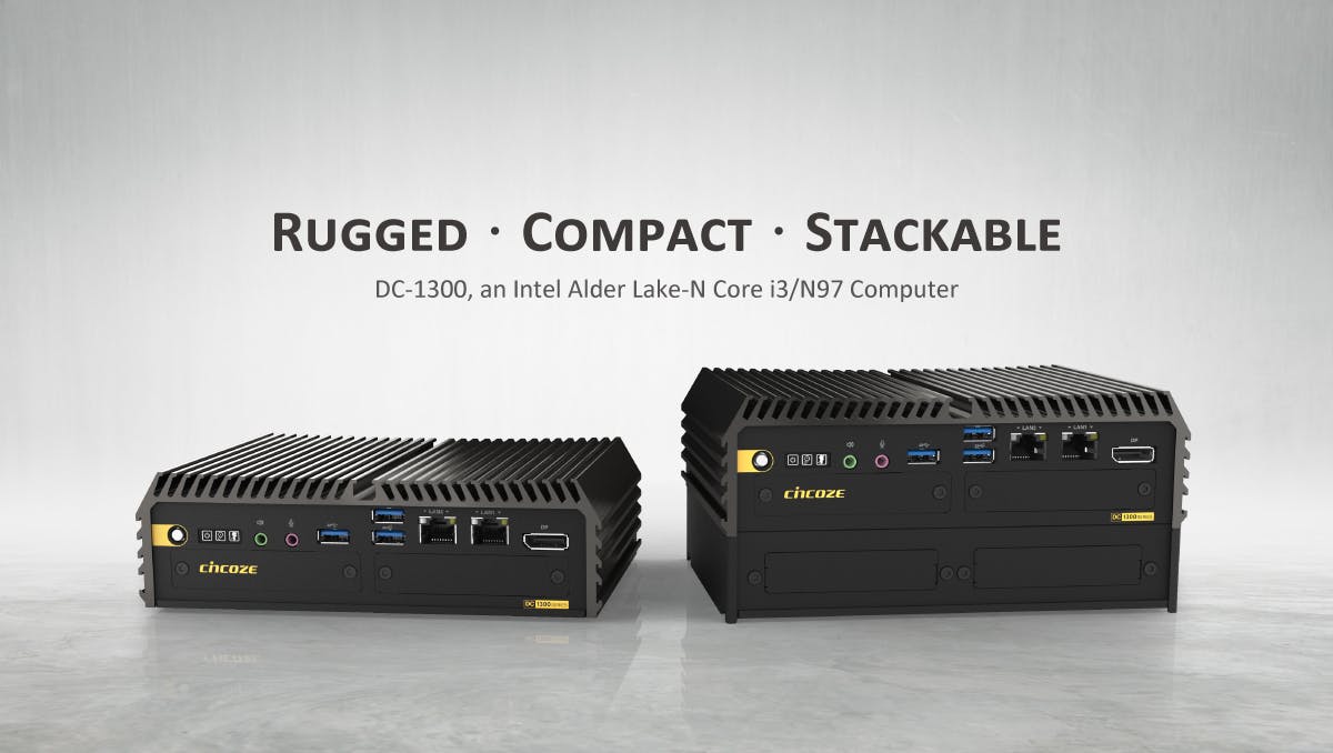 Cincoze Launches New Compact Industrial Computers DC-1300