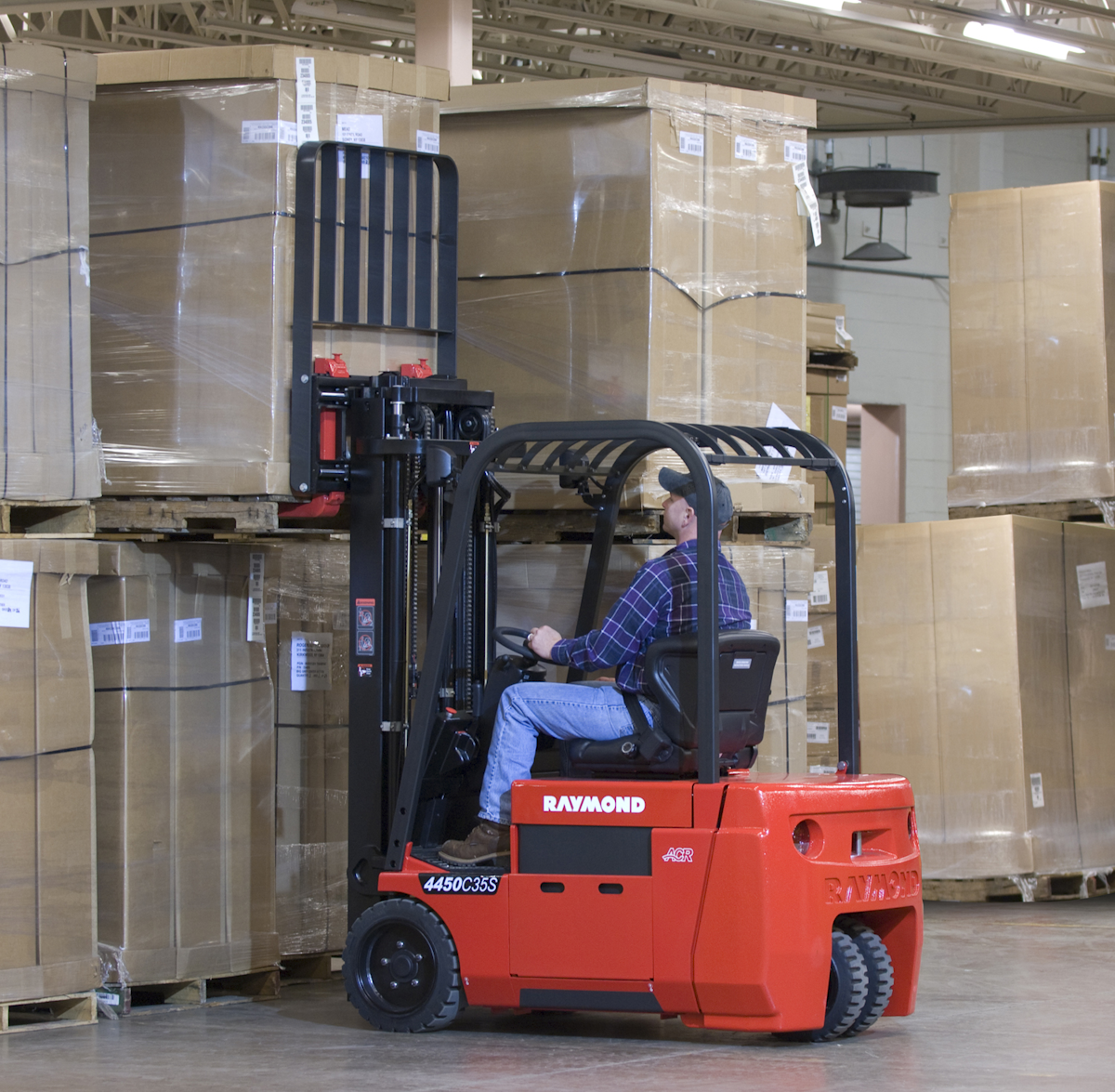3 Wheel Sit Down Lift Truck Material Handling And Logistics