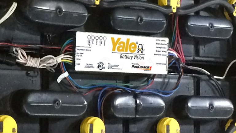 Forklift Battery Monitor New Products Material Handling And Logistics
