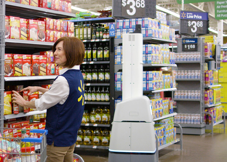 walmart robot