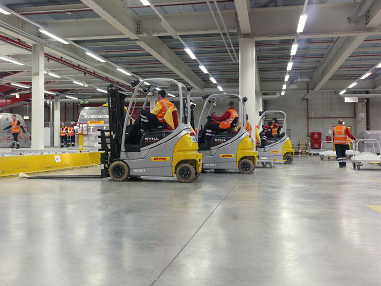 dhl nike warehouse