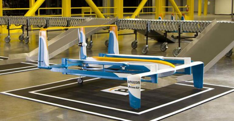 Amazon Uses FedEx Delivery Model. Those Drones Will Have to Wait