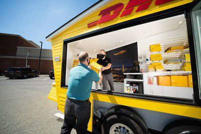 DHL Opens Mobile Pop-Up Store