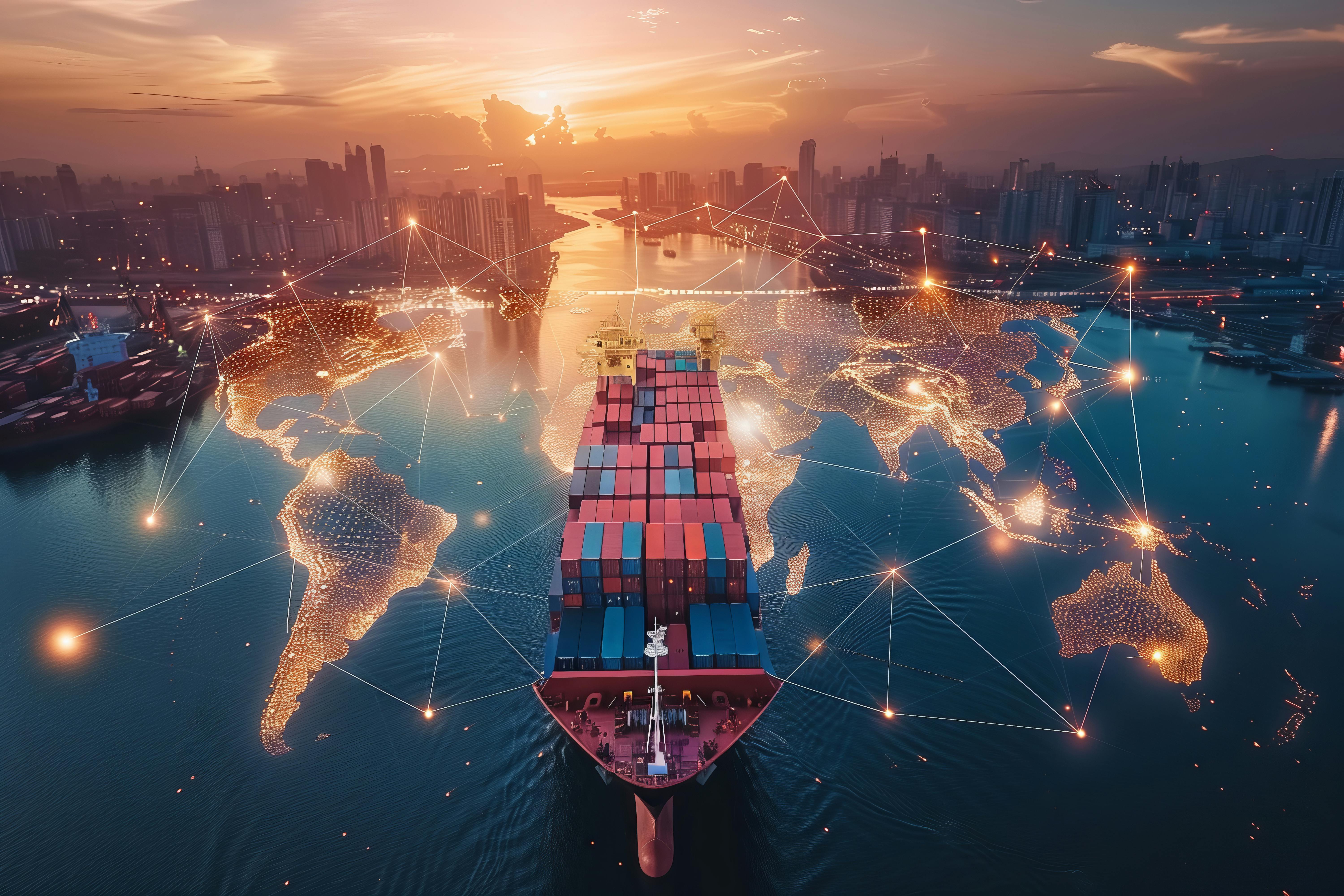 Global Trade Levels Off