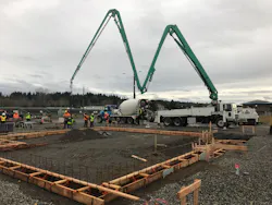 Construction under way of the Snomish County CETC. Photo by Snohomish County PUD Construction under way of the Snomish County CETC. Photo by Snohomish County PUD