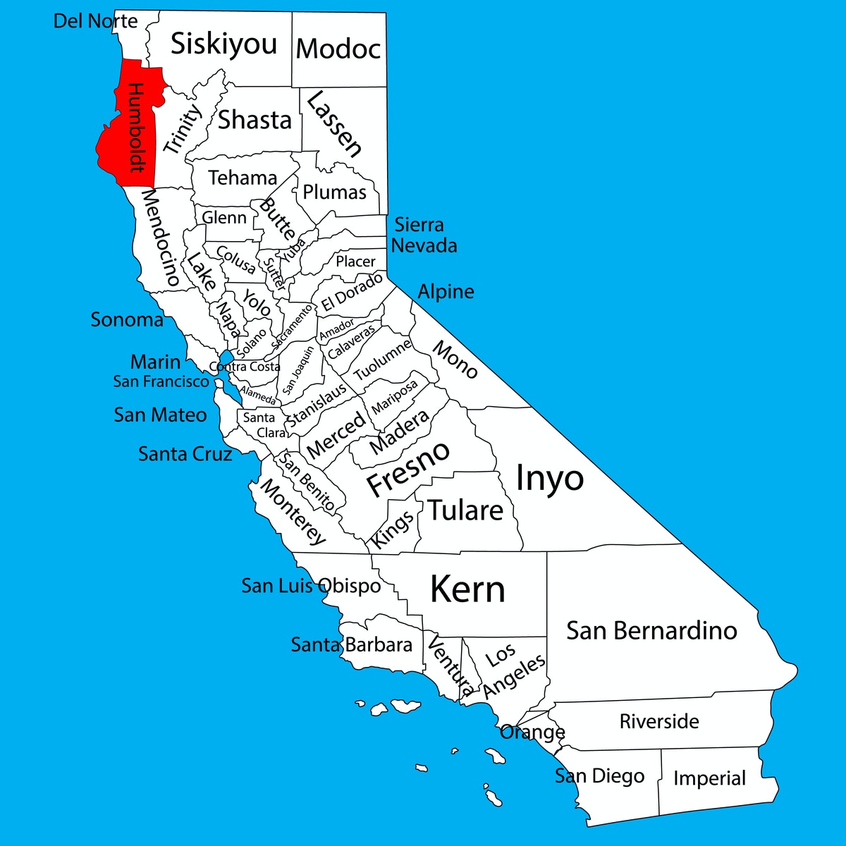 The Redwood Coast Airport Renewable Energy Microgrid is located in remote Humboldt County, California. By Vladimir Sviracevic/Shutterstock.com