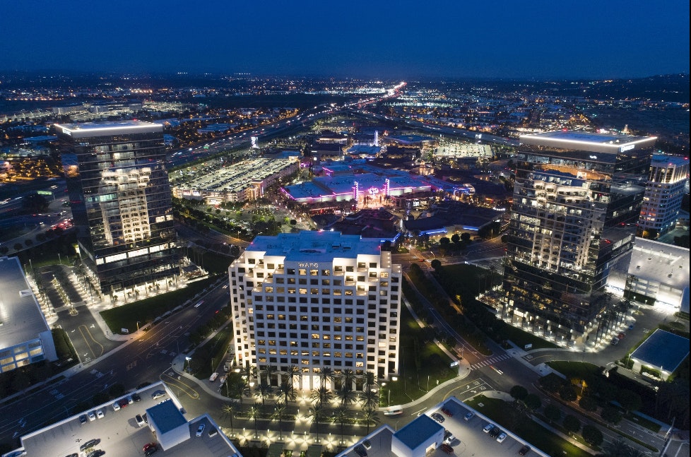 Irvine commercial building network. Courtesy of AMS