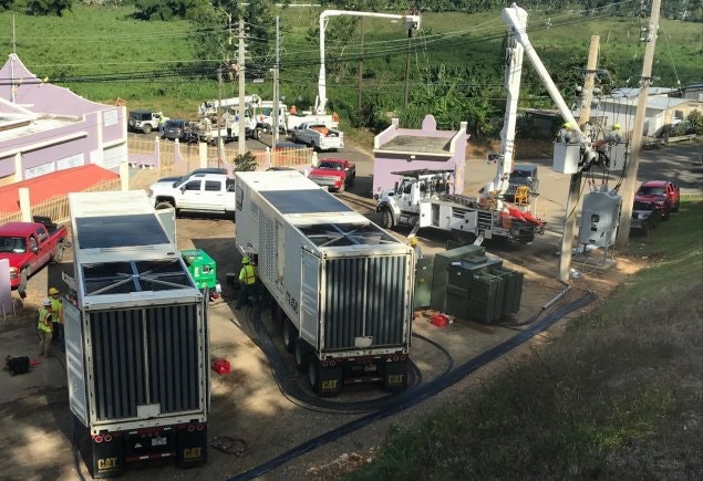 *US Army Corps of Engineers, Puerto Rico microgrid staging
