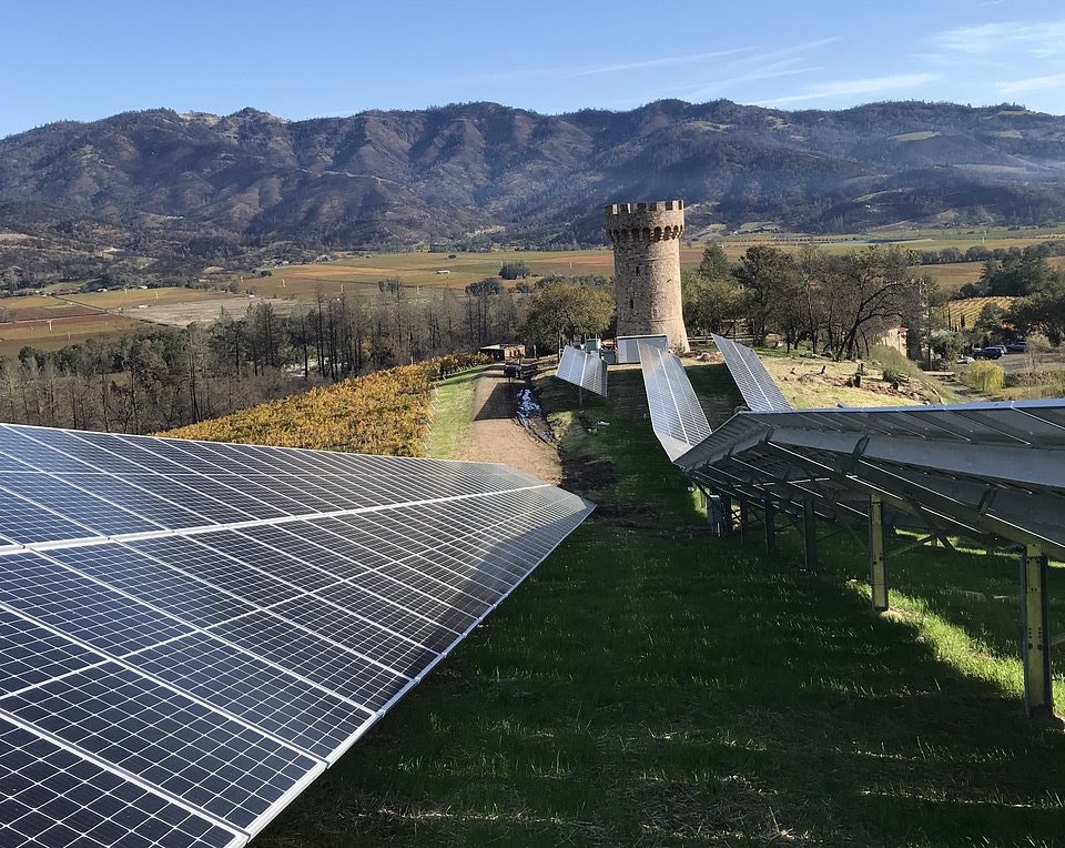 Castello di Amorosa winery. Photo courtesy of 127 Energy