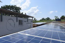 Site of minigrid in Uganda, courtesy Power For All. Site of minigrid in Uganda, courtesy Power For All.