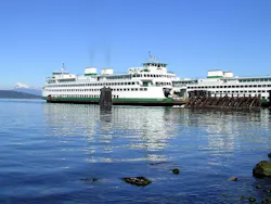 The microgrids also will provide power for an electrified island ferry. Photo by Scott David Patterson/Shutterstock.com The microgrids also will provide power for an electrified island ferry. Photo by Scott David Patterson/Shutterstock.com