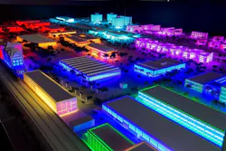 A model of the microgrid on the campus of nearby Illinois Institute of Technology. (Source: ComEd) A model of the microgrid on the campus of nearby Illinois Institute of Technology. (Source: ComEd)