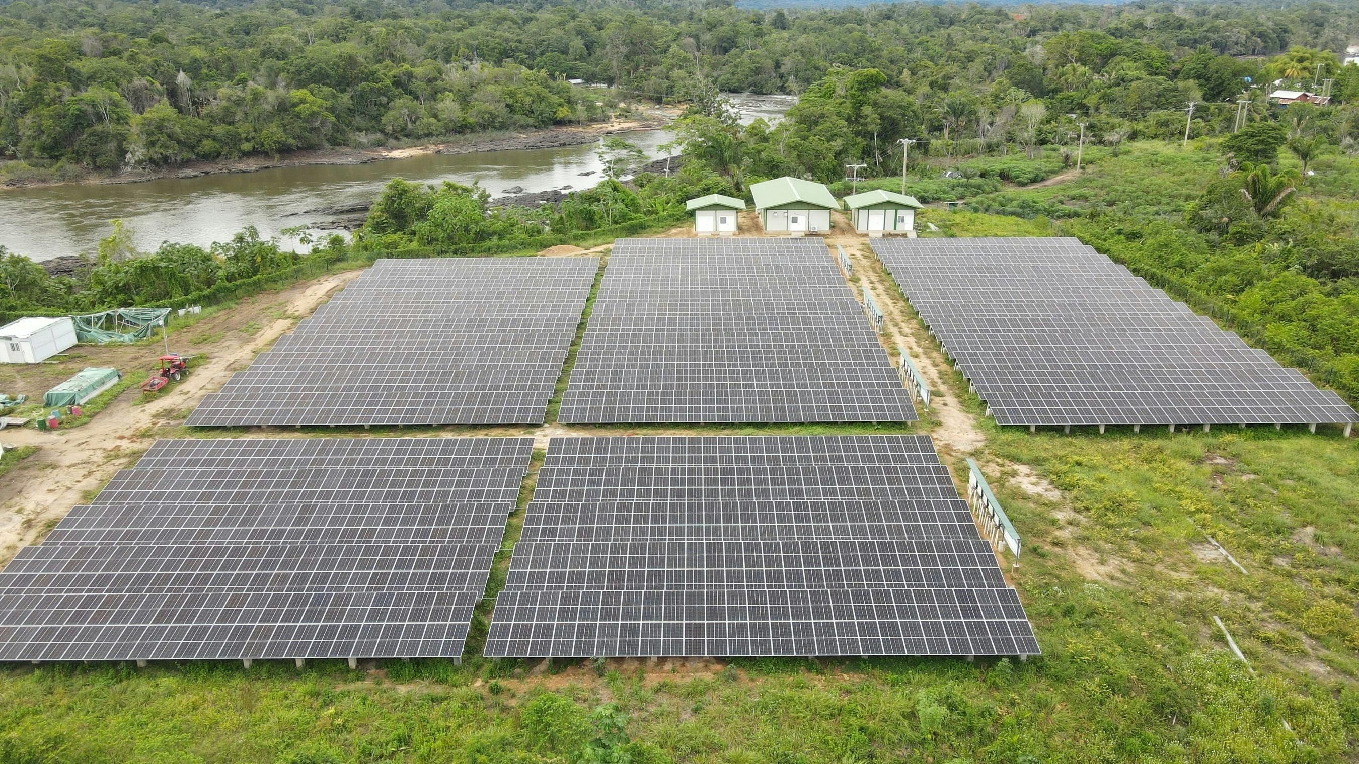 Suriname Village Microgrid (Source: POWERCHINA)