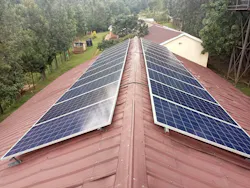 Solar panels at the Nyagoto birthing center in Kenya. Schneider Electric will partner with United Solar Initiative to build similar microgrids at two birthing clinics in Guatemala. (Source: Schneider Electric) Solar panels at the Nyagoto birthing center in Kenya. Schneider Electric will partner with United Solar Initiative to build similar microgrids at two birthing clinics in Guatemala. (Source: Schneider Electric)