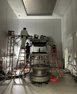 Thermal cycle test rig construction. Image credit Fourth Power Thermal cycle test rig construction. Image credit Fourth Power