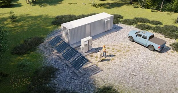 Video rendering of MicroGenius microgrid technology by Mission Critical Group, via YouTube. Image credit Mission Critical Group