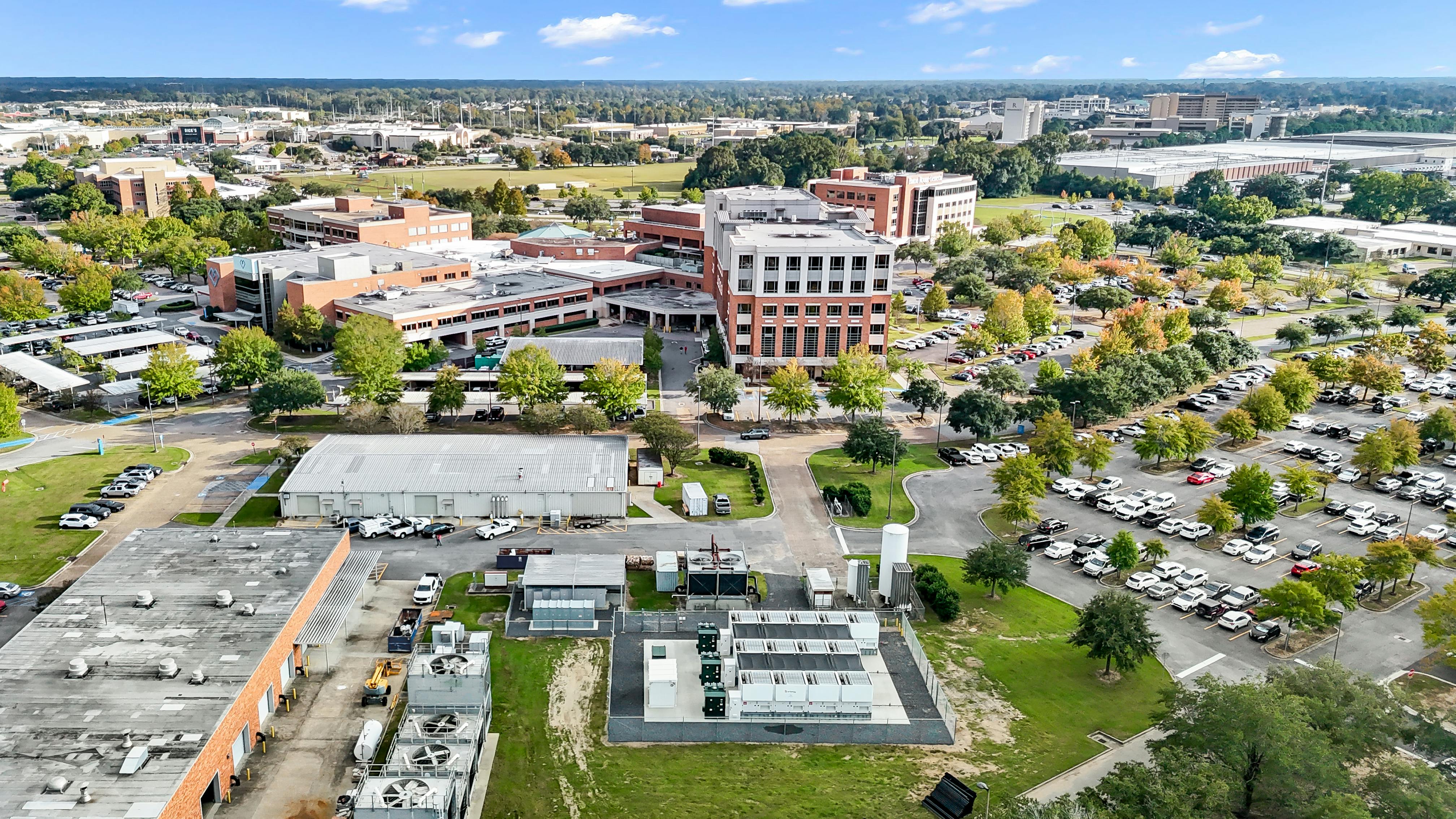 Baton Rouge General's Bluebonnet Campus now features a full-facility microgrid (Source: Entergy Louisiana)