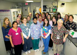 Just a few of the dedicated personnel across all sections of the CRMC Department of Pathology and Lab Medicine–Histology, Microbiology, Phlebotomy, Core Lab, Blood Bank, and Client Services. Just a few of the dedicated personnel across all sections of the CRMC Department of Pathology and Lab Medicine–Histology, Microbiology, Phlebotomy, Core Lab, Blood Bank, and Client Services.