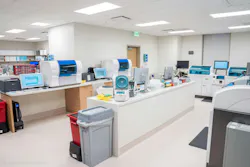 Laboratory interior. Laboratory interior.