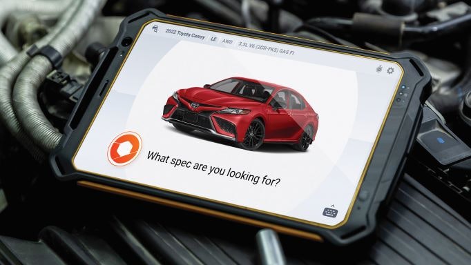 Technicians in tire dealerships now have access to Ortho, a voice assistant that finds precise and quick answers to questions they encounter while working on a vehicle.