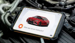 According to Ortho officials, the portable, hands-free solution allows technicians and service advisors quick repair data. From torques to fluids, maintenance intervals to technical service bulletins, Ortho ensures that techs get 'lightning-fast' access to the data they need, customers get the services their vehicles need and every service is performed to specification. According to Ortho officials, the portable, hands-free solution allows technicians and service advisors quick repair data. From torques to fluids, maintenance intervals to technical service bulletins, Ortho ensures that techs get 'lightning-fast' access to the data they need, customers get the services their vehicles need and every service is performed to specification.