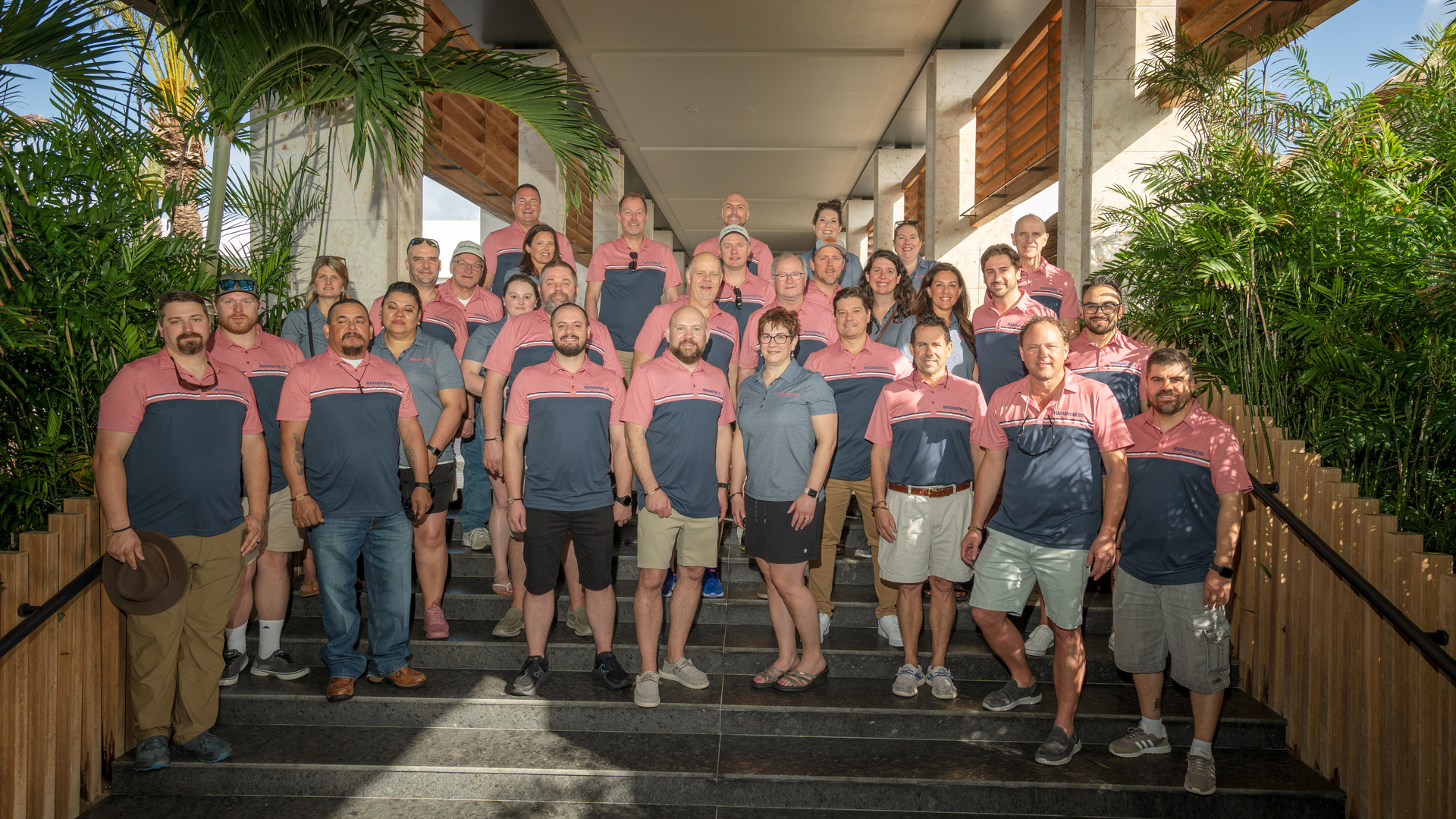 Retreaders gathered at Marangoni's recent meeting in Mexico.