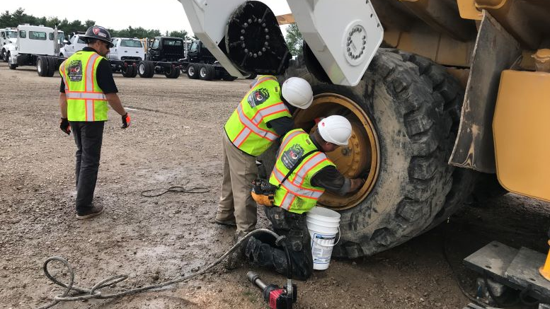 TIA's Advanced Hands-on Earthmover Tire Service class will take place in Brooksville, Fla.,