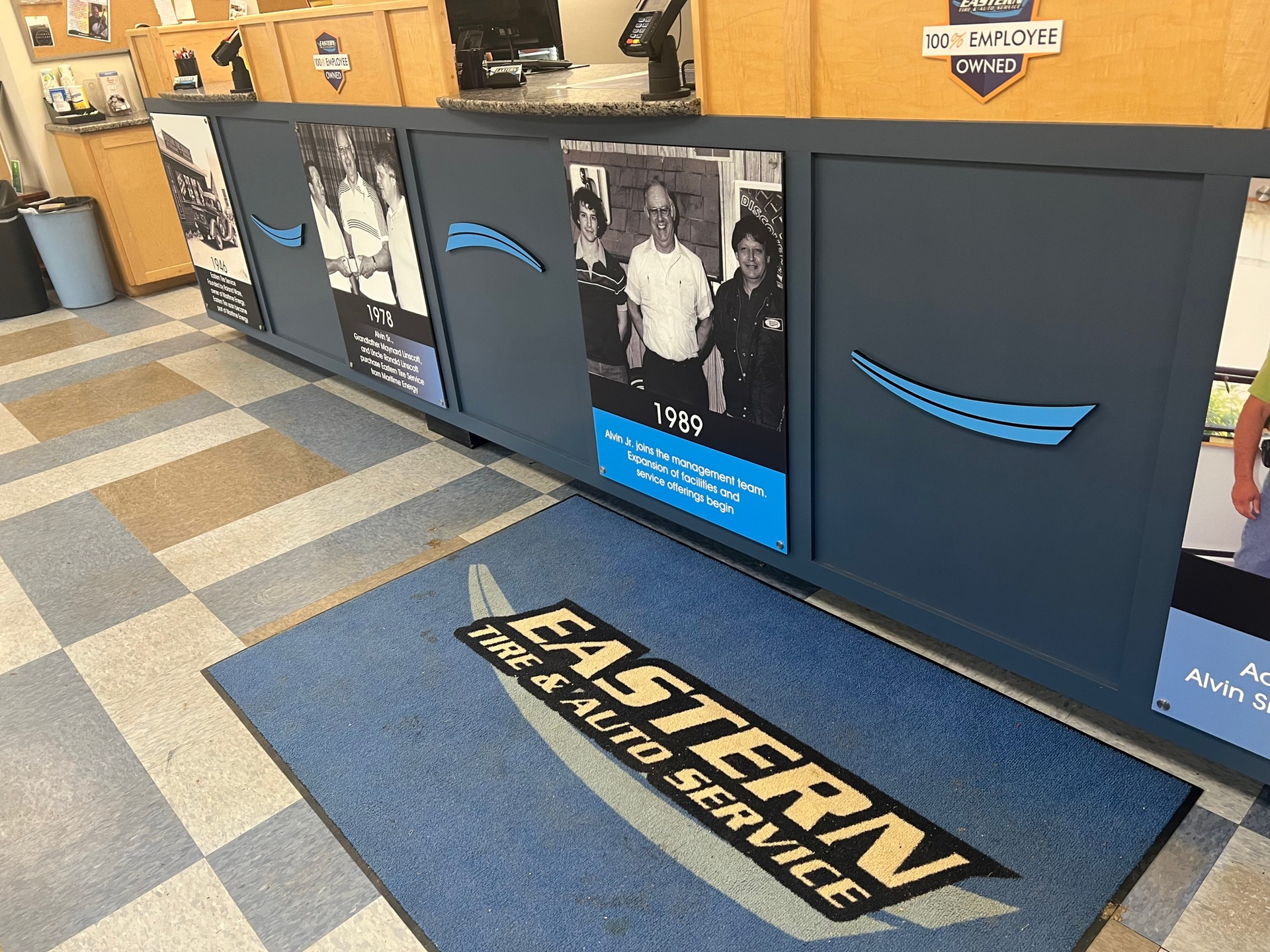 &ldquo;For 77 years, Eastern Tires & Auto Service has played a significant role in the lives of our employees, generations of customers and our community,&rdquo; says Alvin Chase Jr., owner, Eastern Tire.