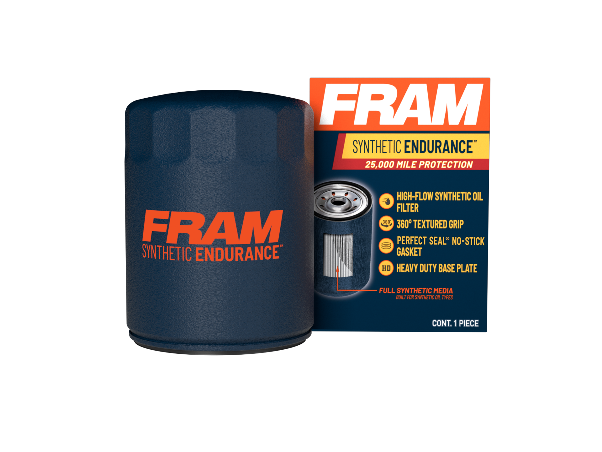 FRAM Synthetic Endurance premium oil filters are an exclusive product offering to Walmart and are only available at Walmart retail locations in the United States.