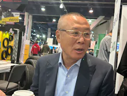 'We will continue to invest in molds for new products this year (and) next year,' says Stanley Wang, CEO of Trimax Tire. 'We will continue to invest in molds for new products this year (and) next year,' says Stanley Wang, CEO of Trimax Tire.