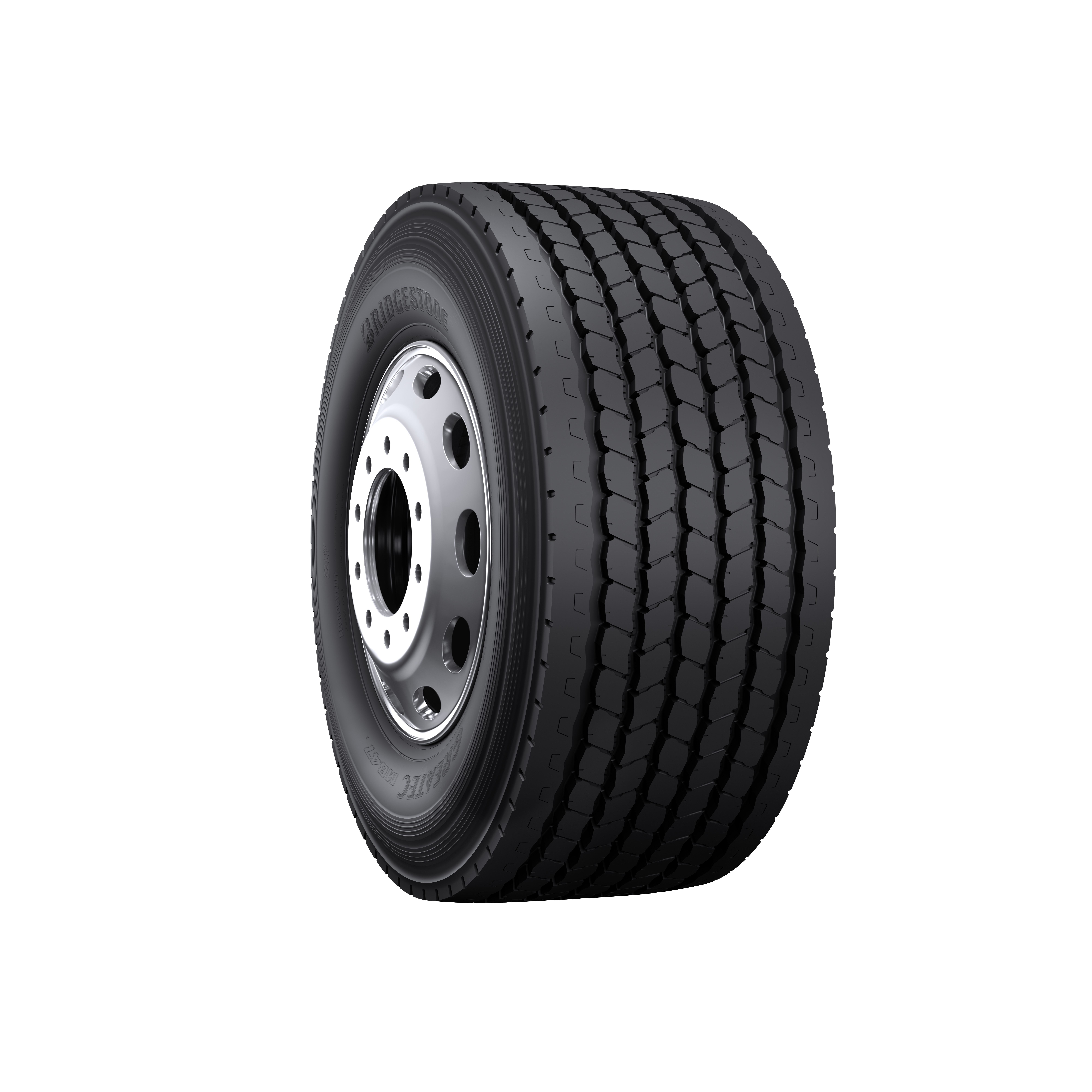 The tire is designed to provide fleets with durability, improved fuel efficiency and lower total cost of ownership, according to Bridgestone officials.