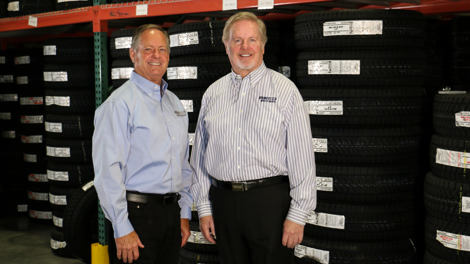 Ron Burt, left, and his brother Wendel, right, worked nearly every job and every day of their lives together, ultimately founding Burt Brothers Tire & Service in 1991. Wendel died unexpectedly in April.