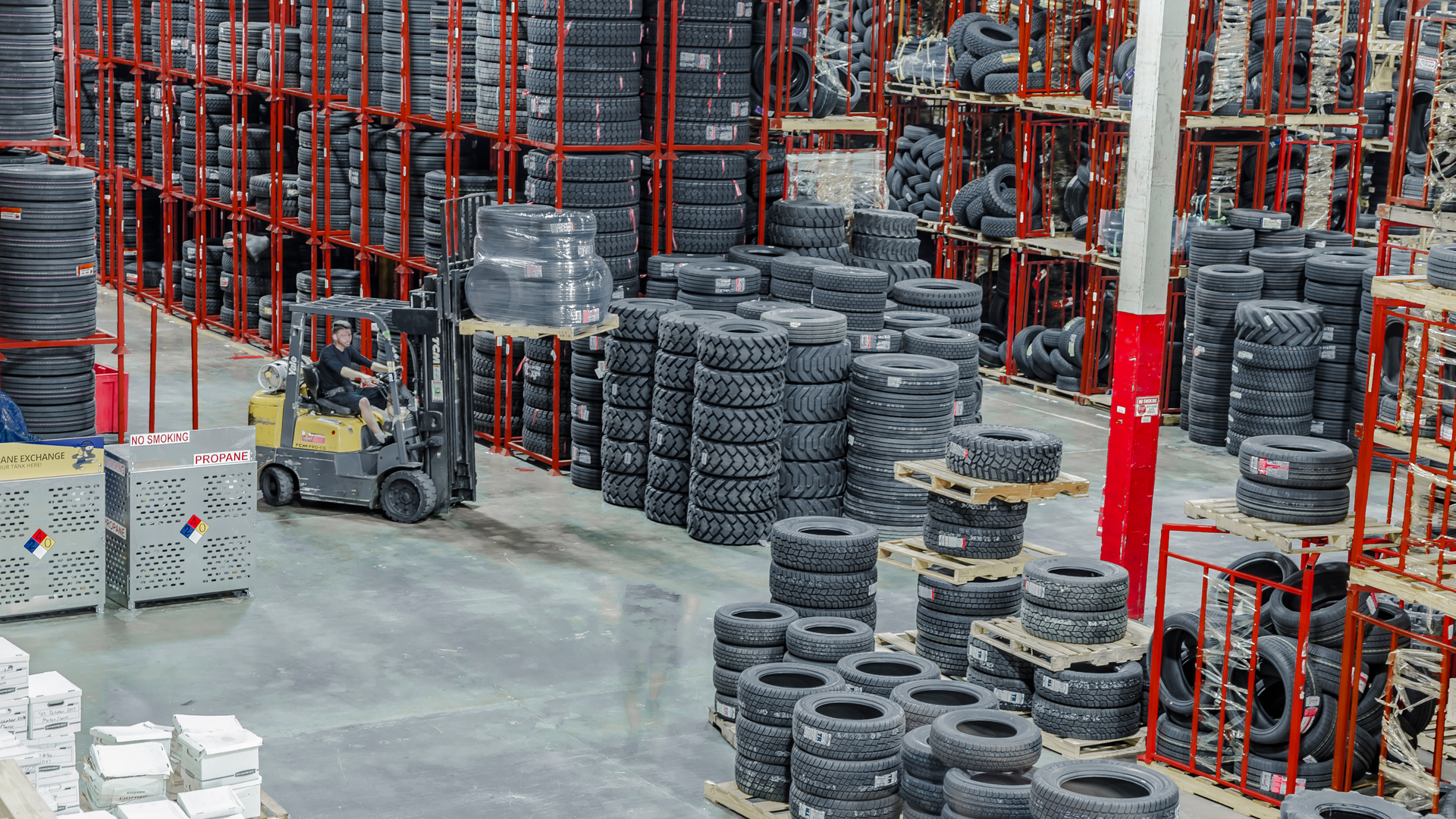 &ldquo;When using the Slinky analogy, we&rsquo;re looking at the quantity of tires on-hand,&rdquo; he says.